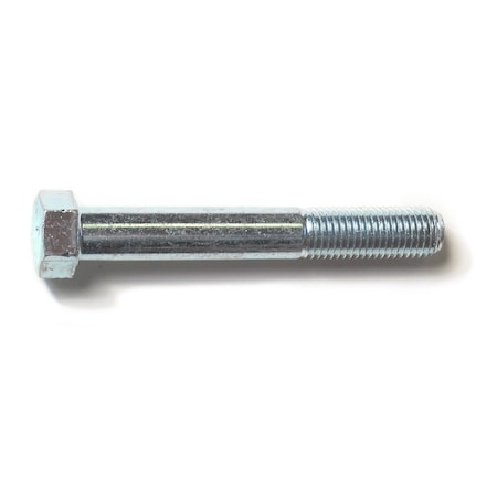 Midwest Fastener Class 8.8, M10-1.25 Hex Head Cap Screw, Zinc Plated Steel, 70 mm L, 3 PK 31043